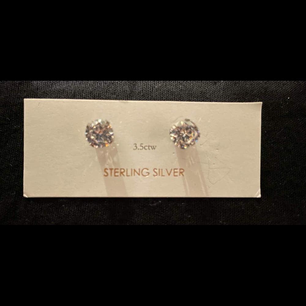 CZ earrings